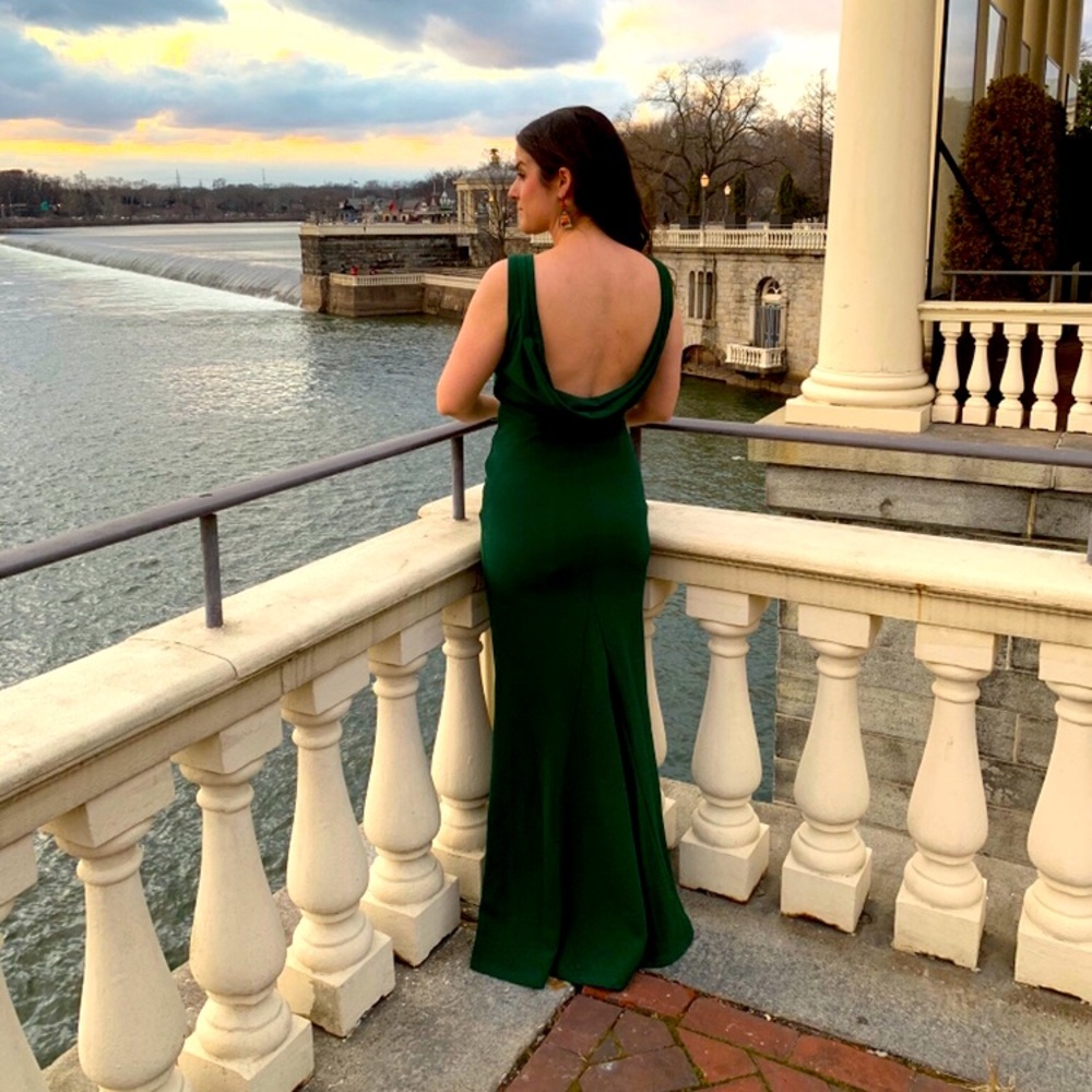 Lulu’s Royal Green Gown